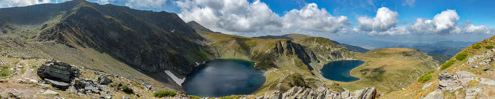 Massif de Rila : pic des Lacs, 2540 m