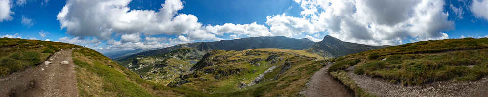 Massif de Rila : refuge Sedemte et lacs