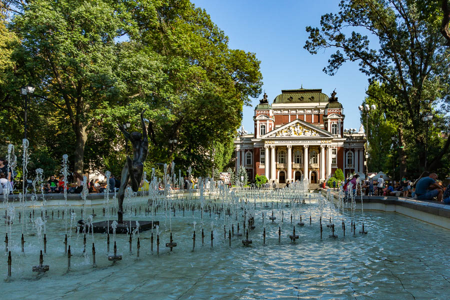 Sofia : théâtre national « Ivan Vazov »