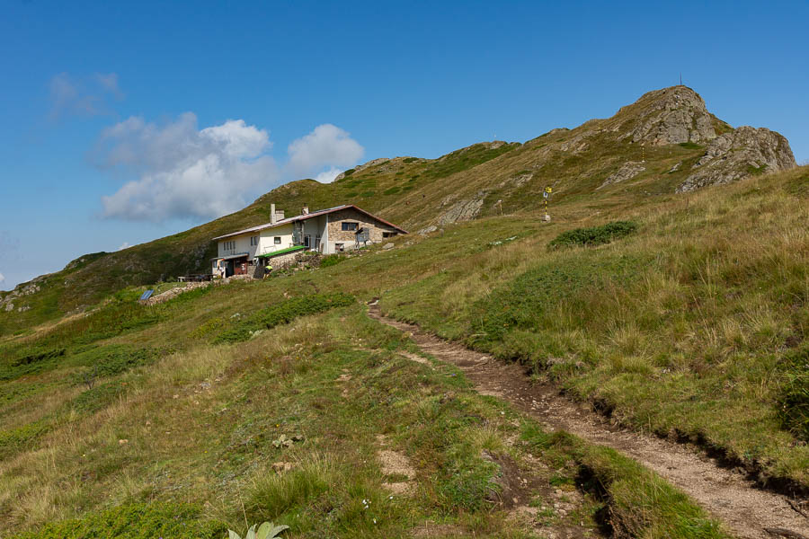 Crête du Balkan : refuge Echo, 1650 m