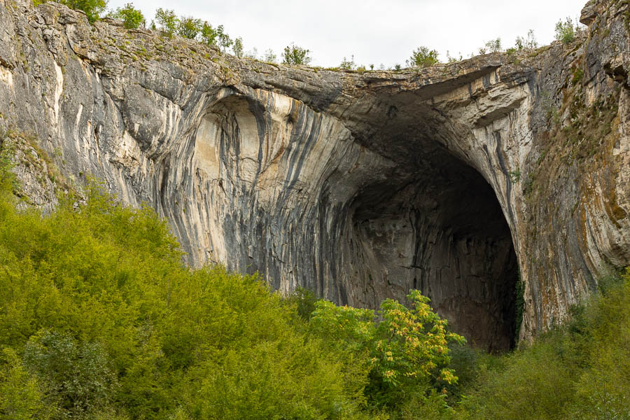 Grotte Prohodna : petite entrée