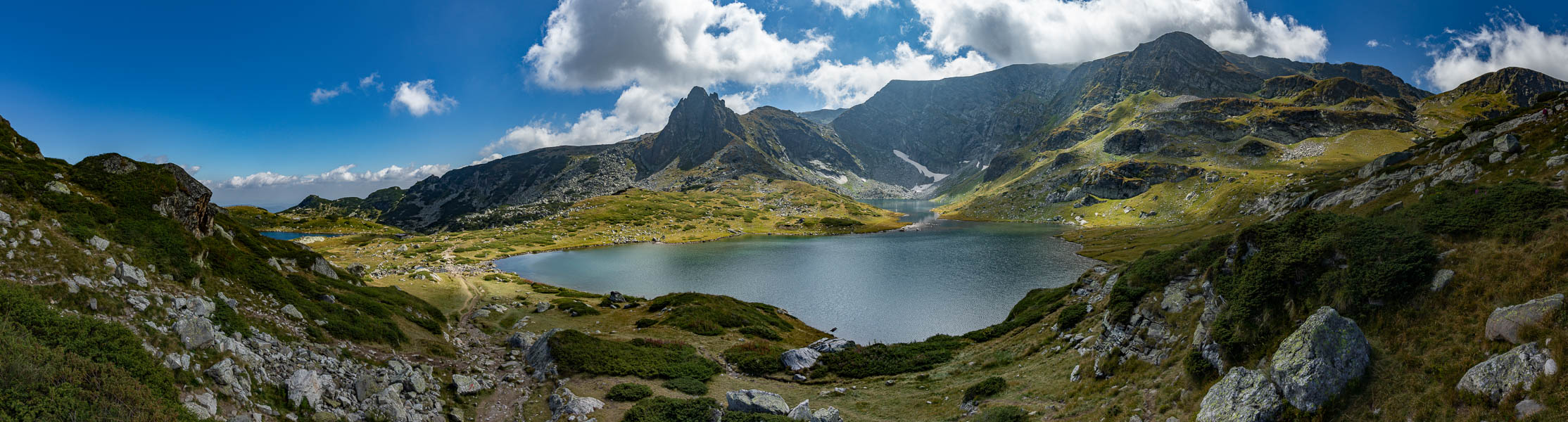 Massif de Rila : lac Trilistnika (triplés)