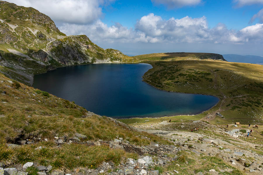 Massif de Rila : lac Bubreka (rein)