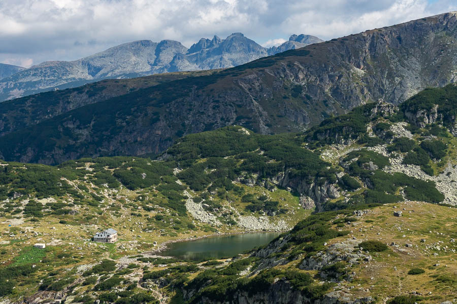 Massif de Rila : refuge Sedemte et lacs