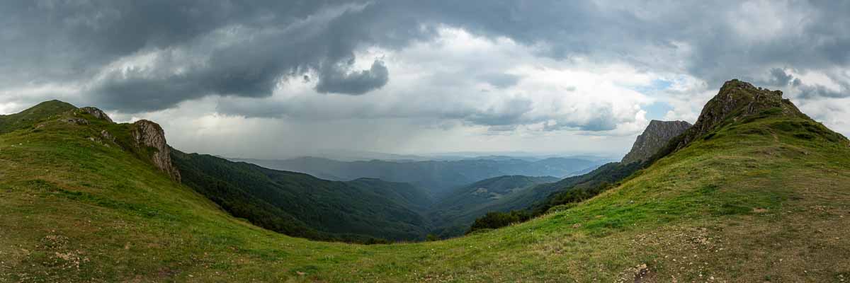 Crête du Balkan : col, 1590 m