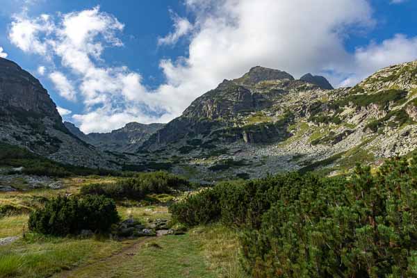 Massif de Rila : montée vers le Maliovitsa