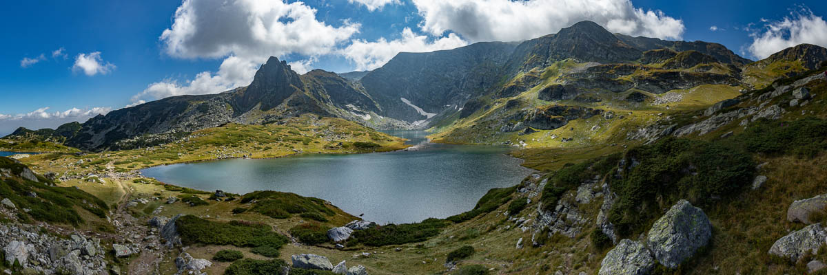 Massif de Rila : lac Trilistnika (triplés)