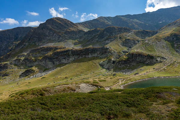 Massif de Rila : pic des Lacs, 2540 m