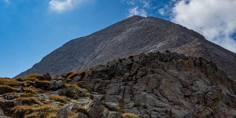 Massif de Pirin : mont Vihren, 2914 m, arête nord-ouest