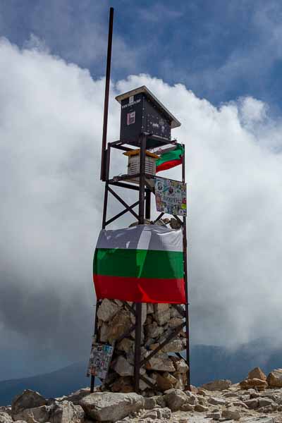 Massif de Pirin : mont Vihren, 2914 m, sommet
