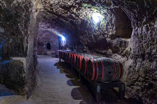 Melnik : maison Kordopoulov, cave