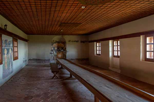 Monastère de Rojen : réfectoire