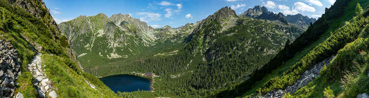 Hôtel Horský et lac Popradské