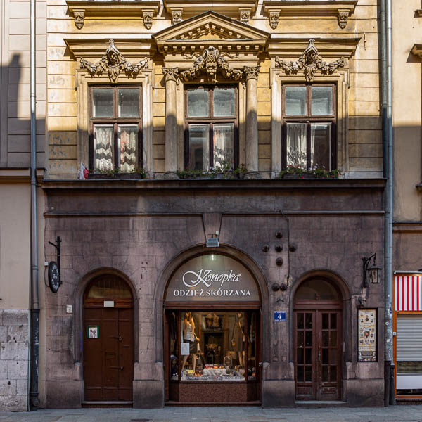 Cracovie : rue Florianska