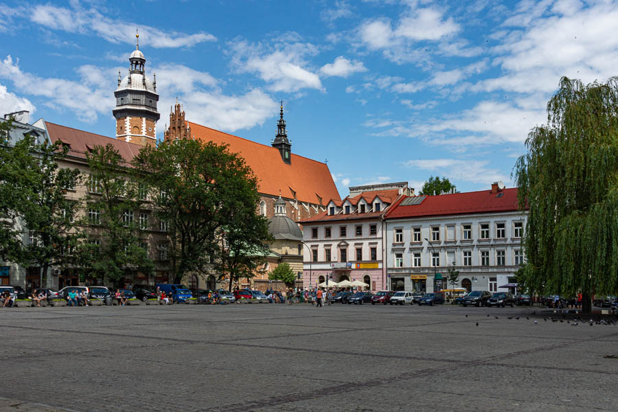 Cracovie : place Wolnica