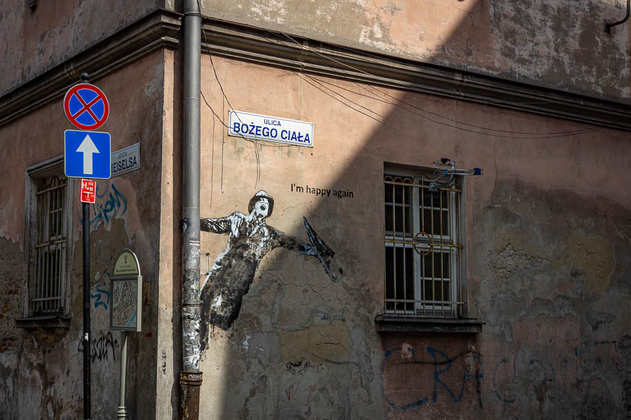 Cracovie : rue Bożego Ciała