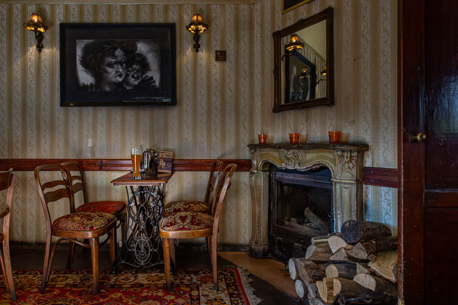 Cracovie : café Singer