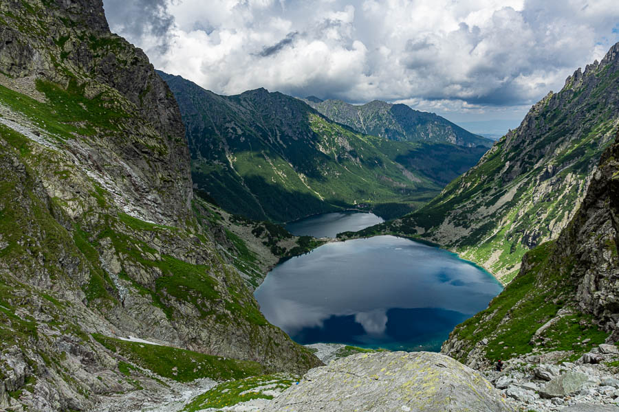 Czarny Staw (lac Noir) et Morskie Oko (lac de l'Œil)