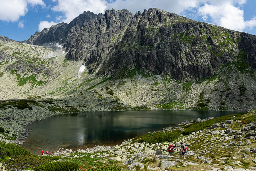 Lac Batizovské et pic Gerlach