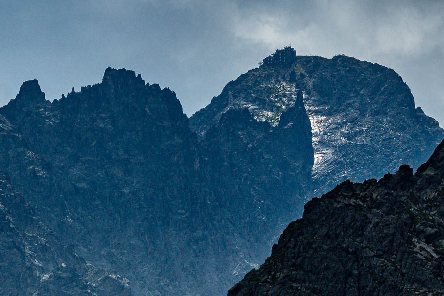 Hautes Tatras, Lomnický štít, 2634 m, observatoire