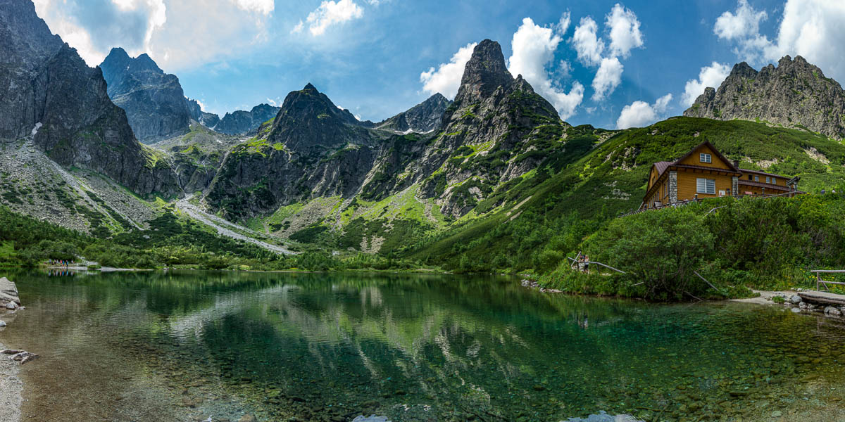 Zelené pleso (lac Vert), 1550 m