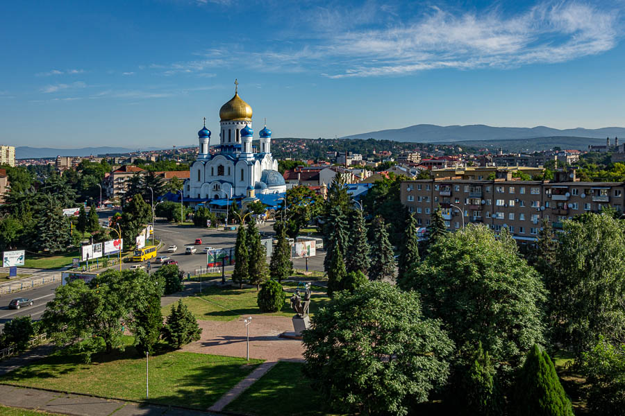 Oujhorod : cathédrale du Christ Sauveur