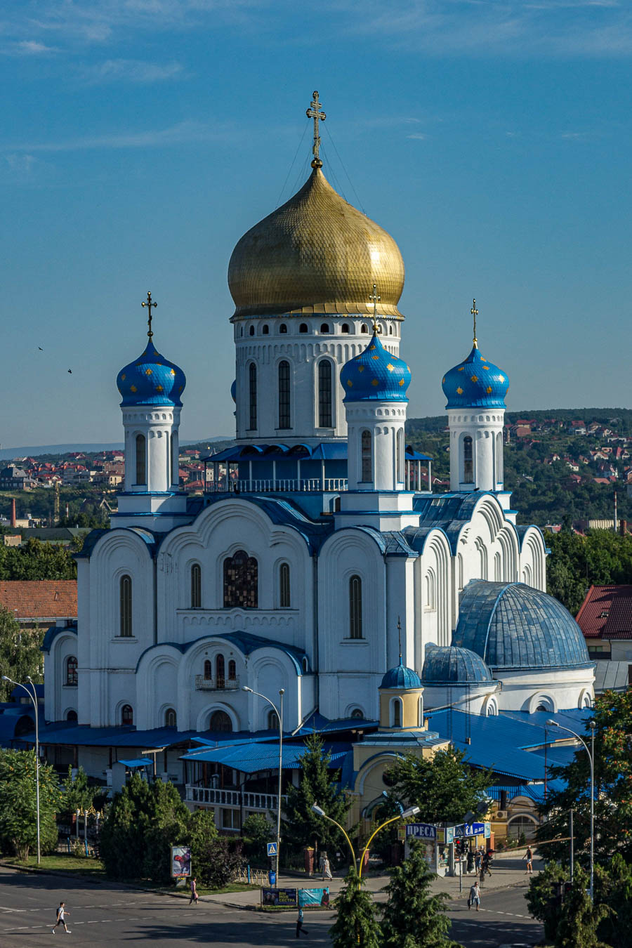 Oujhorod : cathédrale du Christ Sauveur