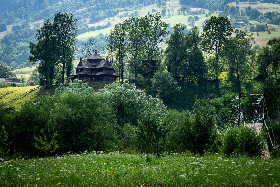 Yasinia : tserkva (église) de l'Ascension (Strukivska)