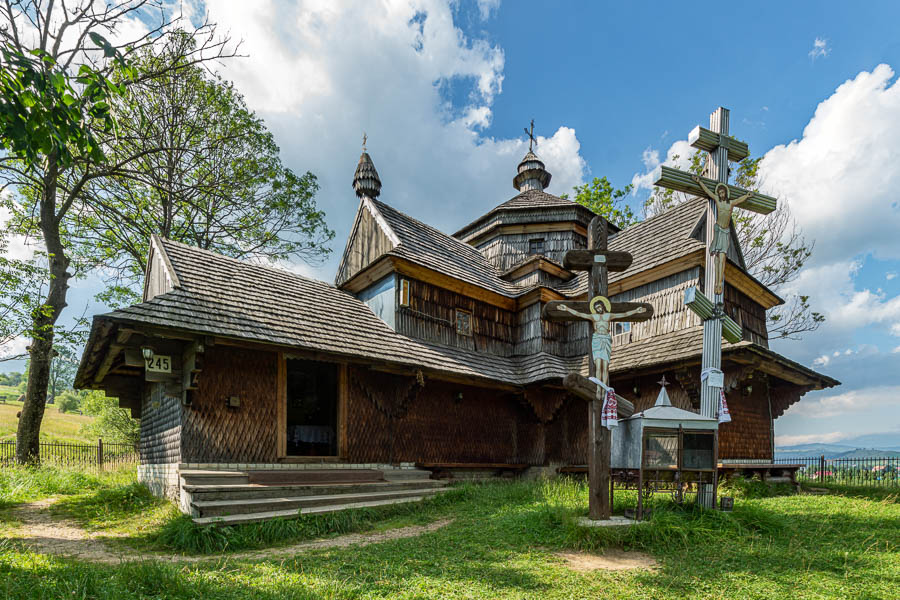 Yasinia : tserkva (église) de l'Ascension (Strukivska)