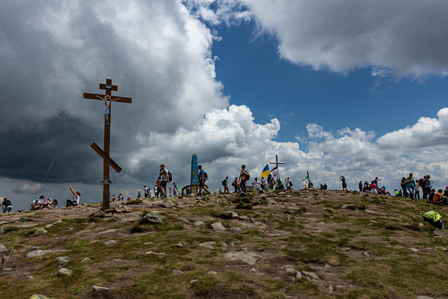 Sommet du mont Hoverla, 2061 m