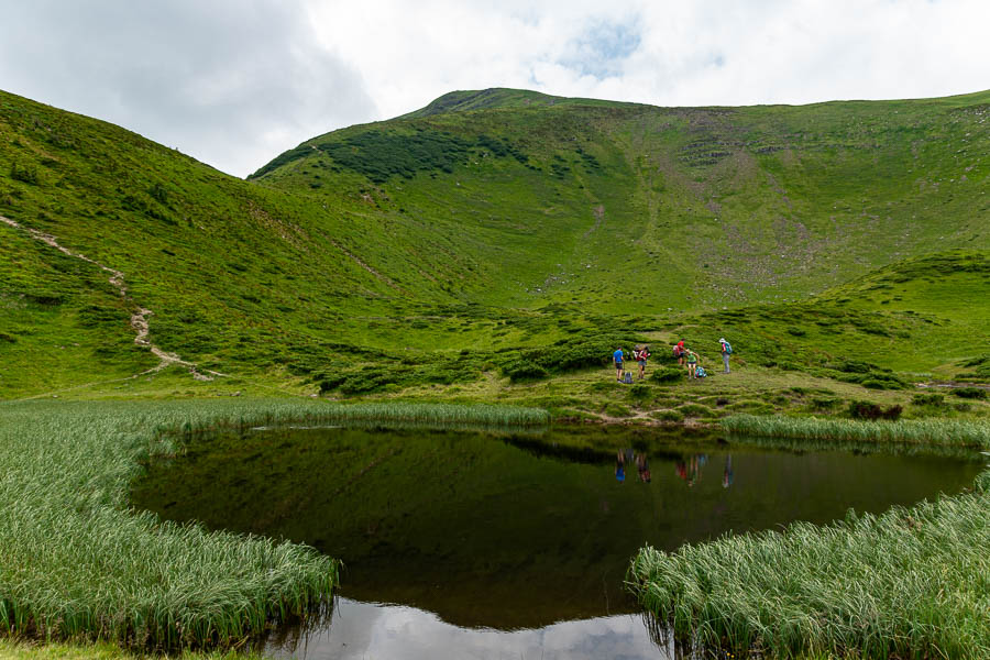 Mont Bliznica, petit lac