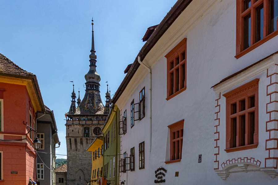 Sighișoara : tour de l'horloge