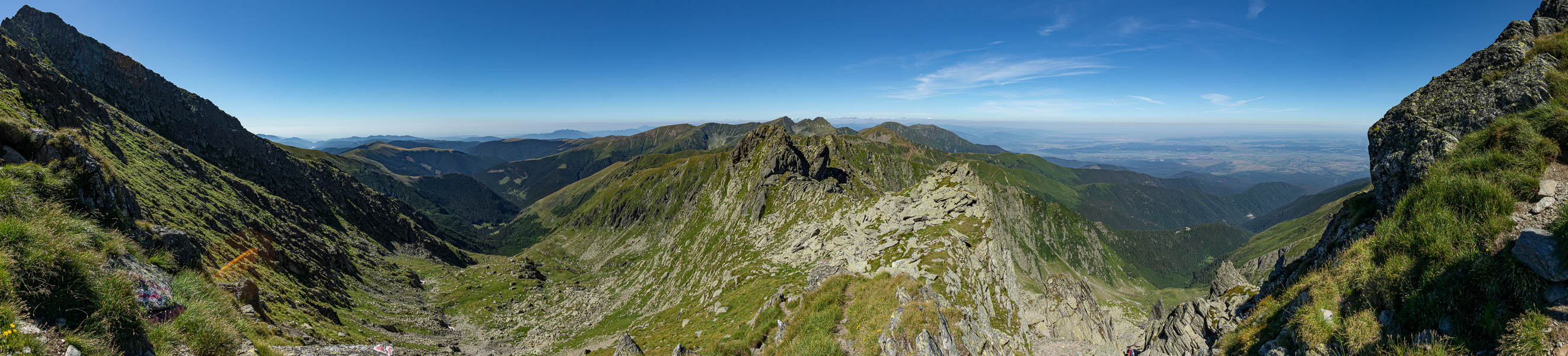 Col Cléopâtre, 2430 m, monts Făgăraș