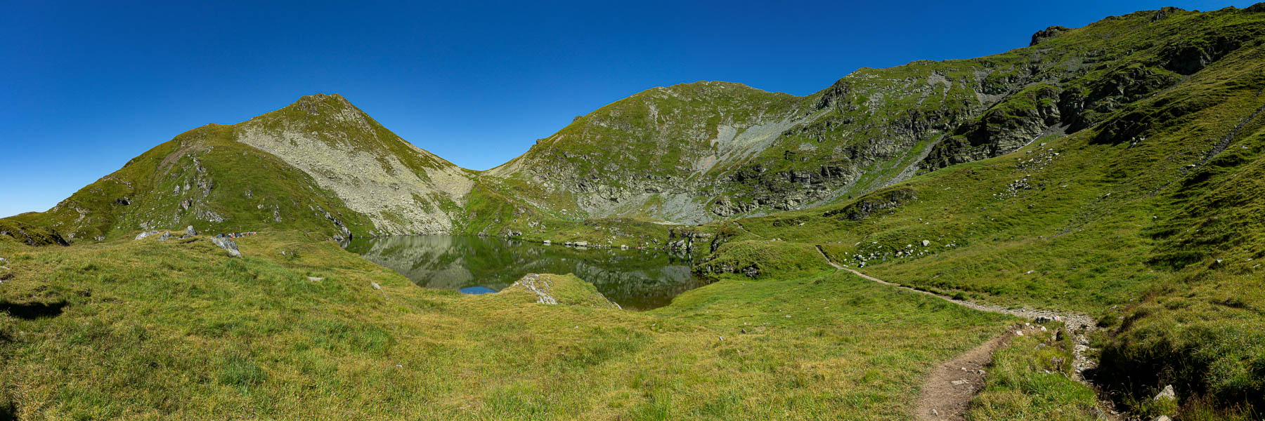 Col et lac Capra (de la Chèvre)