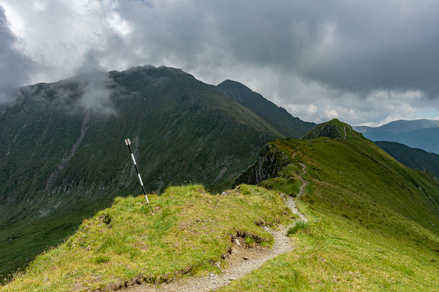 Crête vers le Miricii, 2470 m