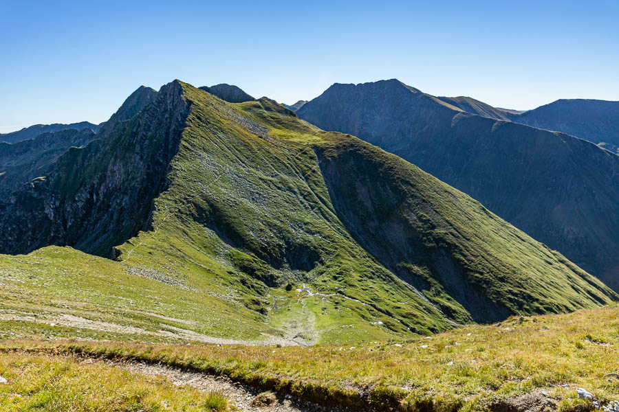 Vers le mont Moldoveanu