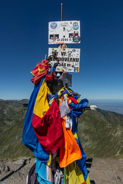 Mont Moldoveanu, 2544 m