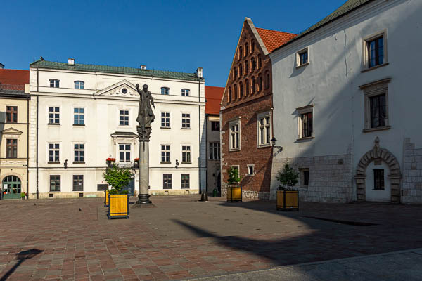 Cracovie : place Marie-Madeleine