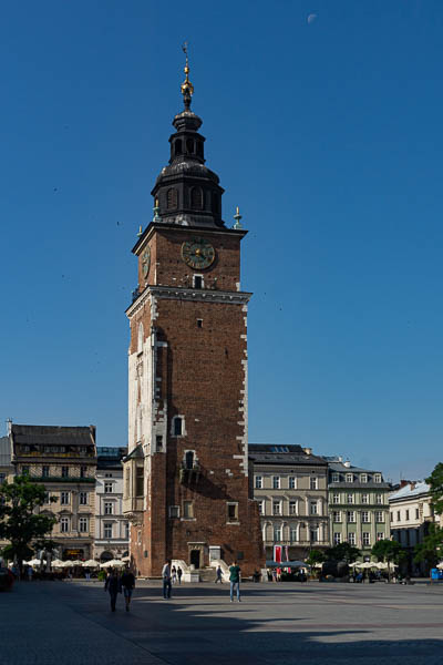 Cracovie : tour de l'Hôtel de Ville