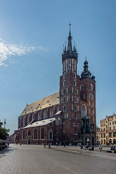 Cracovie : basilique Sainte-Marie