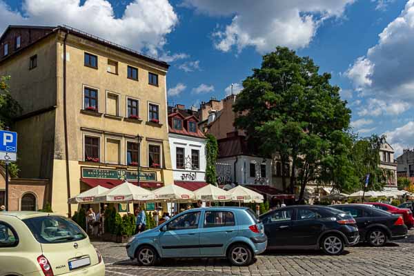 Cracovie : place Szeroka