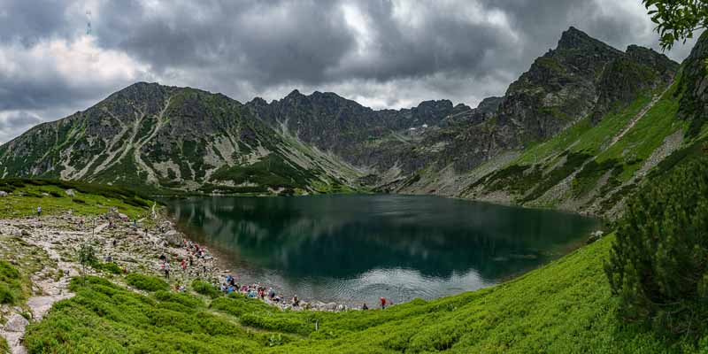 Czarny Staw Gąsienicowy (lac Noir)