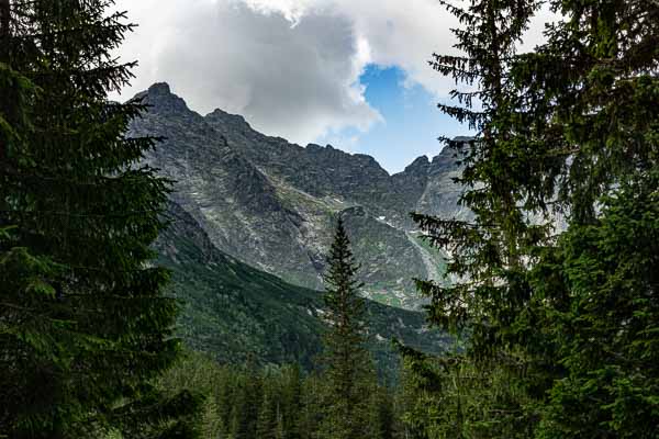 Chaîne frontière, pic Rysy, 2499 m