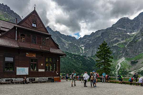 Refuge Morskie Oko, 1400 m