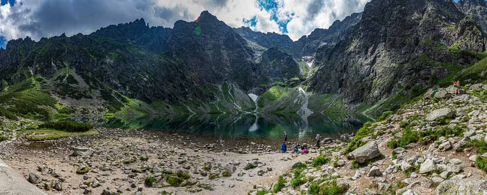 Czarny Staw (lac Noir), 1570 m