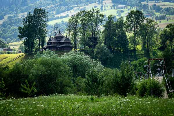 Yasinia : tserkva (église) de l'Ascension (Strukivska)