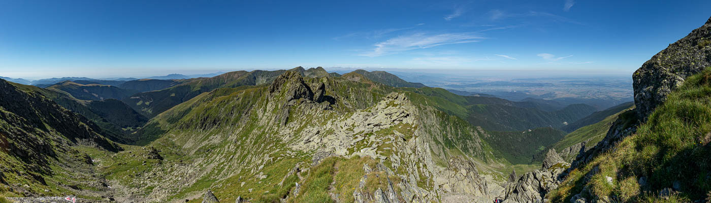 Col Cléopâtre, 2430 m, monts Făgăraș