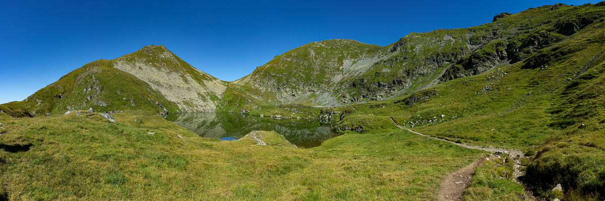 Col et lac Capra (de la Chèvre)