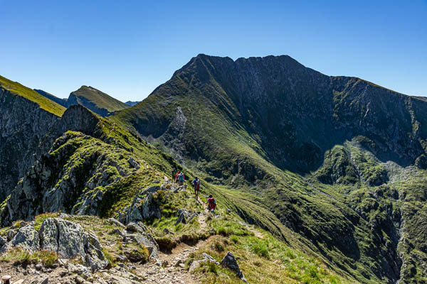 Mont Moldoveanu, face ouest