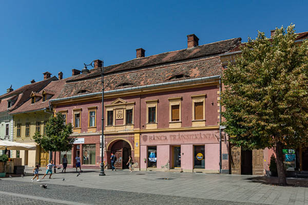 Sibiu : rue Nicolae Bălcescu